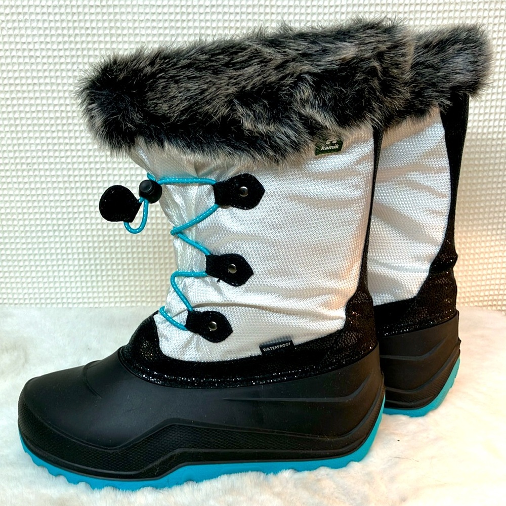 Kamik girls Powdery winter/waterproof boots - Picture 3 of 11